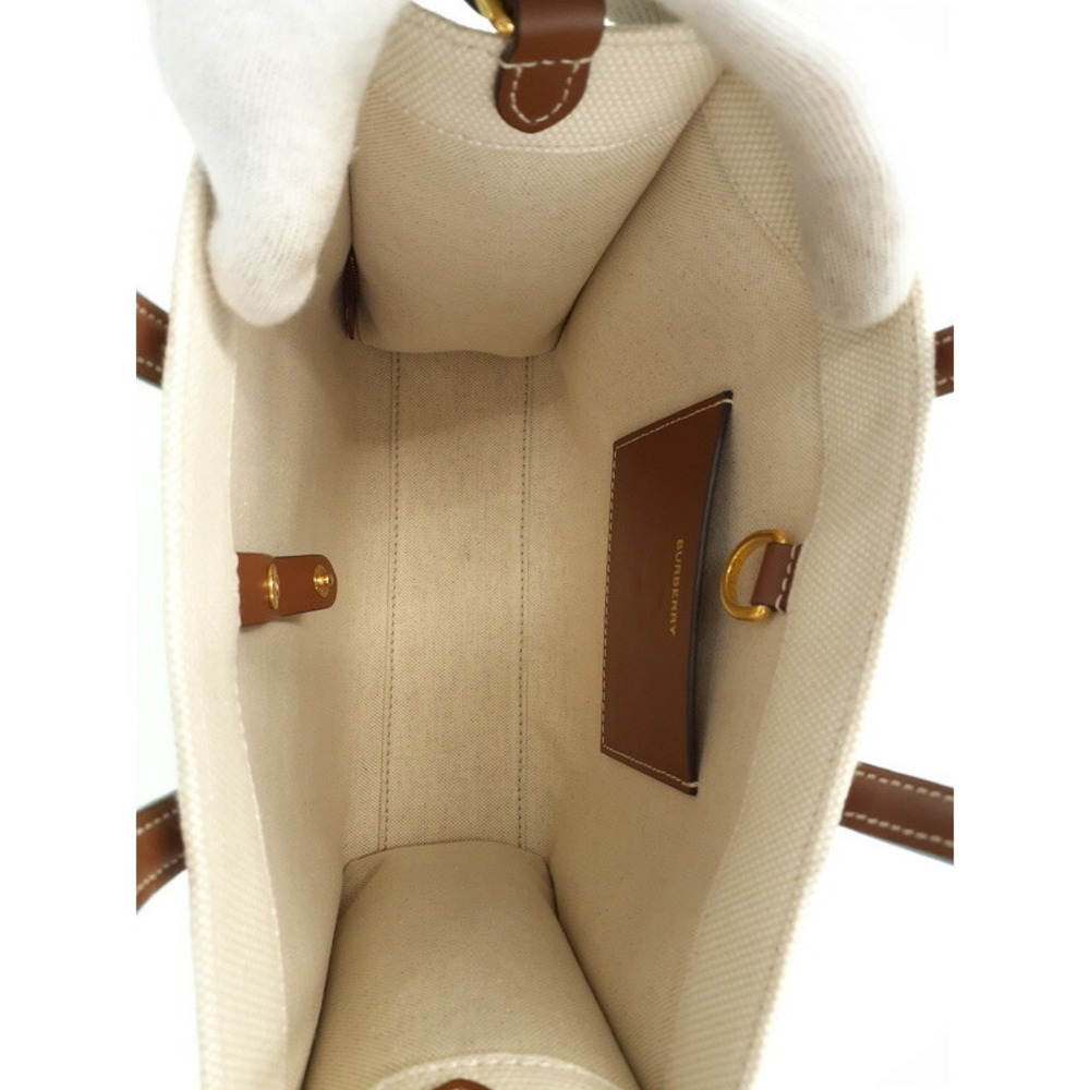 Burberry Two Tone Canvas Leather Freya Bag - Picture 3 of 9